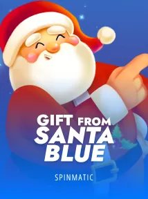 Gift From Santa Blue