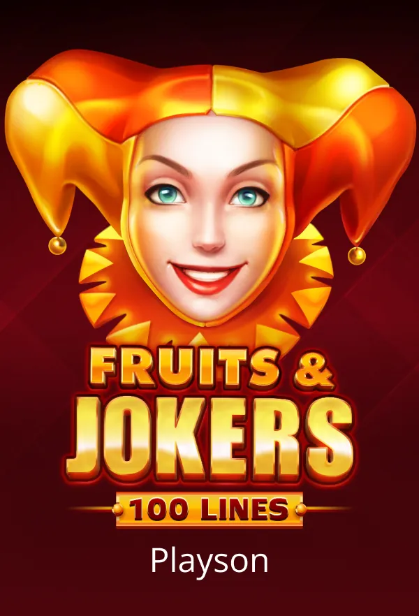 Fruits & Jokers: 100 Lines