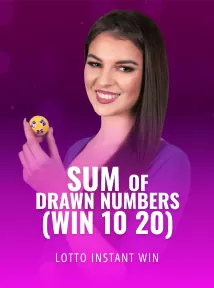 Sum of drawn numbers (Win 10/20)