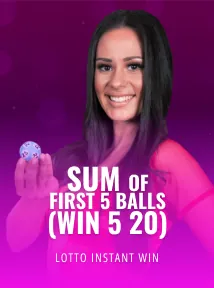 Sum of first 5 balls (Win 5/20)