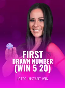 First drawn number (Win 5/20)