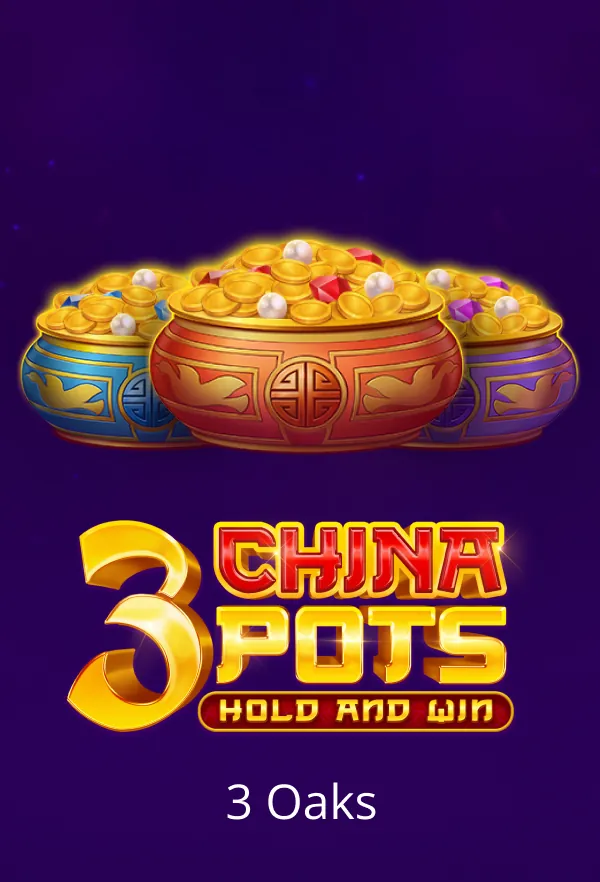 3 China Pots