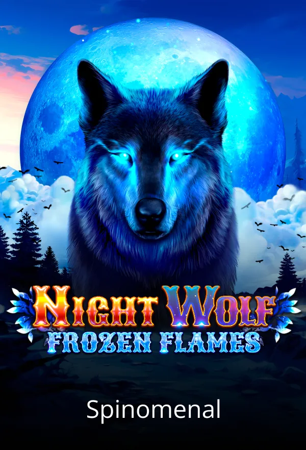 Night Wolf Frozen Flames