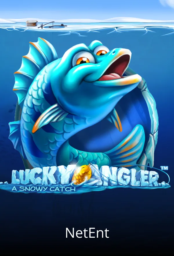 Lucky Angler: A Snowy Catch