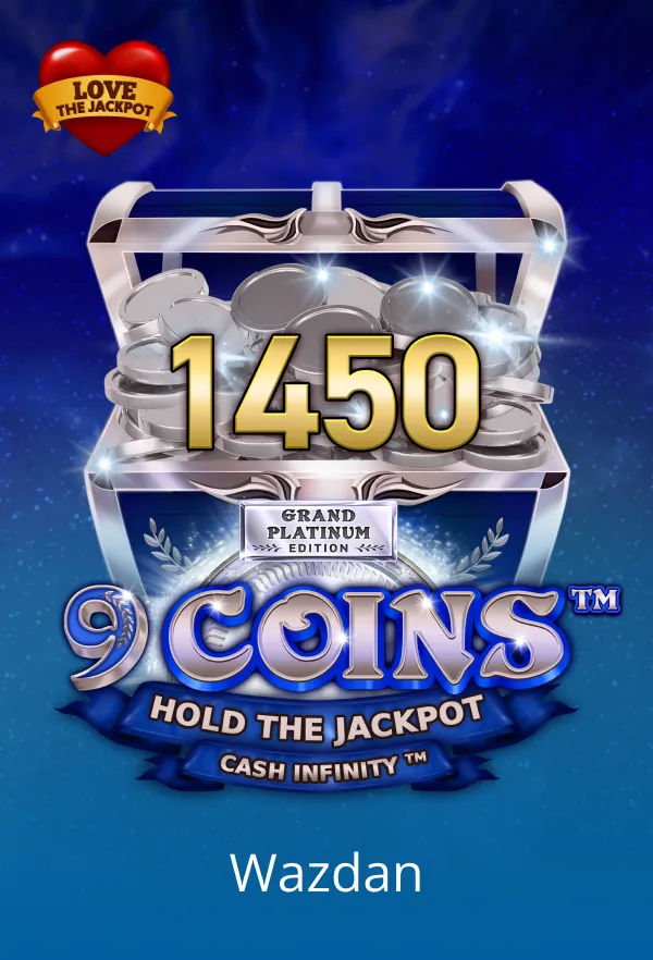 9 Coins Grand Platinum Edition Love the Jackpot