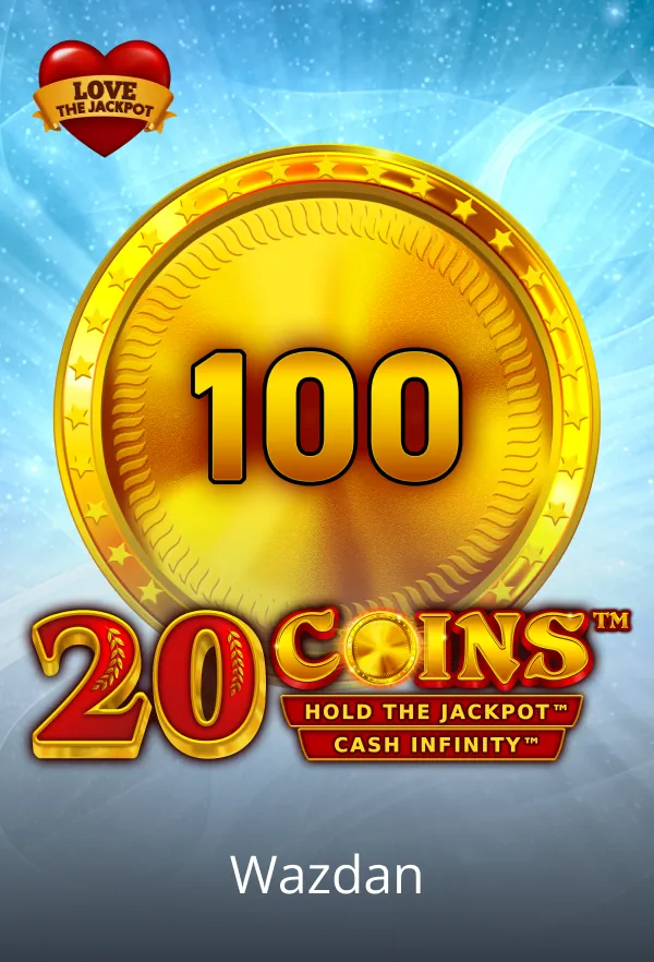 20 Coins Love the Jackpot