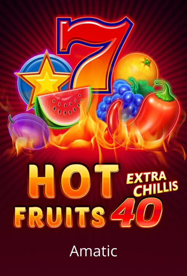 Hot Fruits 40 Extra Chillis