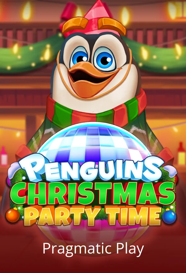 Penguins Christmas Party Time