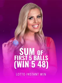Sum of first 5 balls (Win 5/48)