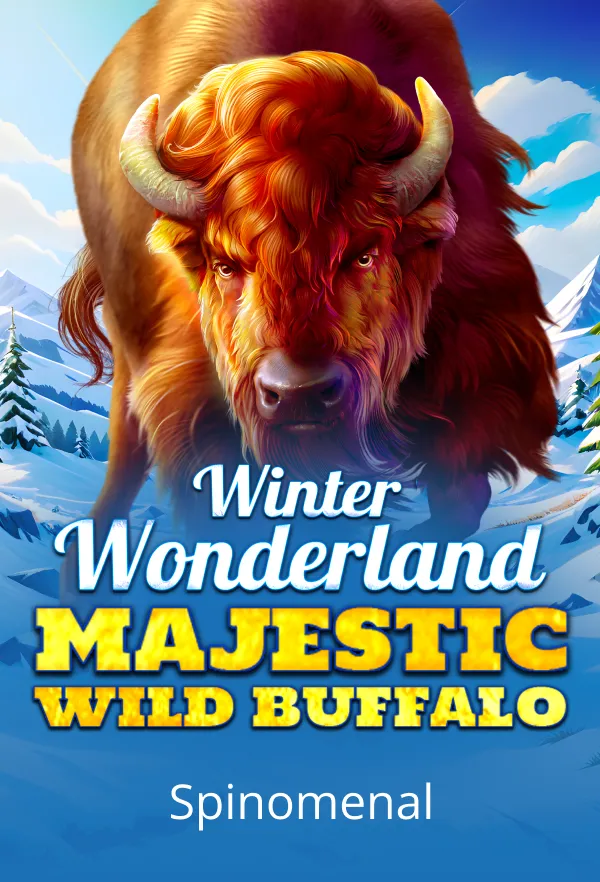 Majestic Wild Buffalo -Winter Wonderland