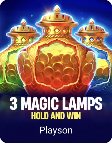 3 MAGIC LAMPS: HOLD AND WIN