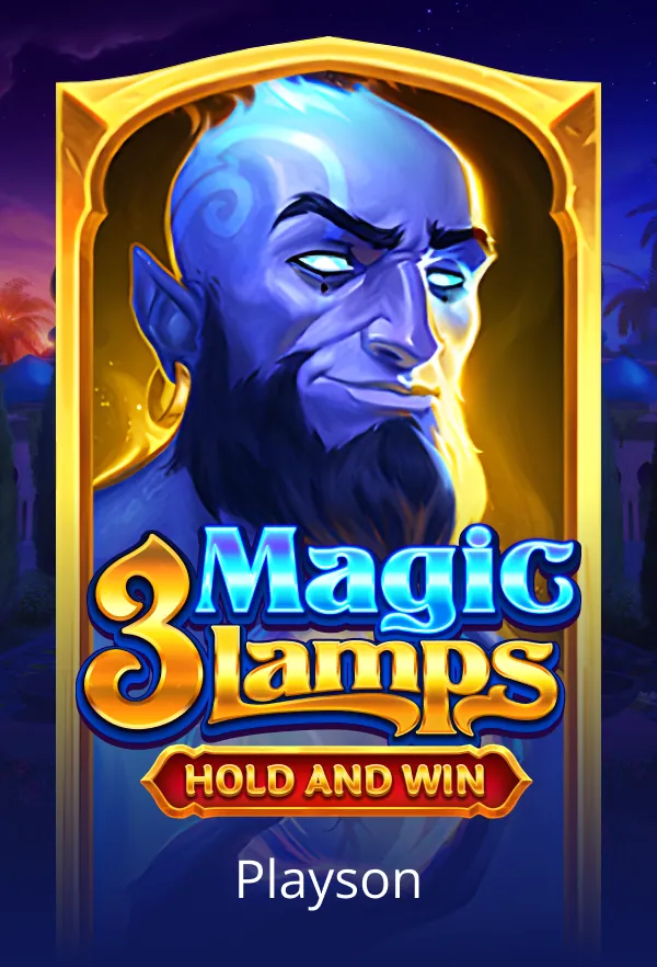 3 MAGIC LAMPS: HOLD AND WIN